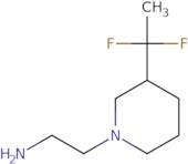 2-(3-(1,1-Difluoroethyl)piperidin-1-yl)ethan-1-amine