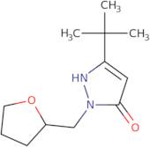 3-(tert-Butyl)-1-((tetrahydrofuran-2-yl)methyl)-1H-pyrazol-5-ol