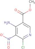 Methyl 4-amino-6-chloro-5-nitronicotinate