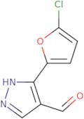 3-(5-Chlorofuran-2-yl)-1H-pyrazole-4-carbaldehyde