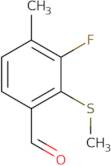 3-Fluoro-4-methyl-2-(methylthio)benzaldehyde