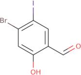 4-Bromo-2-hydroxy-5-iodobenzaldehyde