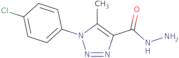 1-(4-Chlorophenyl)-5-methyl-1H-1,2,3-triazole-4-carbohydrazide