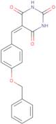 5-{[4-(Benzyloxy)phenyl]methylene}-2,4,6(1H,3H,5H)-pyrimidinetrione