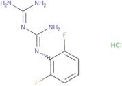 1-Carbamimidamido-N-(2,6-difluorophenyl)methanimidamide hydrochloride