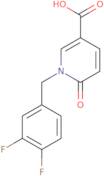 1-[(3,4-Difluorophenyl)methyl]-6-oxo-1,6-dihydropyridine-3-carboxylic acid