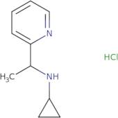 N-[1-(Pyridin-2-yl)ethyl]cyclopropanamine hydrochloride