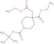 1-tert-Butyl 4-ethyl 4-(2-ethoxy-2-oxoethyl)-piperidine-1,4-dicarboxylate