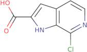 7-Chloro-1H-pyrrolo[2,3-c]pyridine-2-carboxylic acid