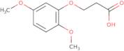 3-(2,5-Dimethoxyphenoxy)propanoic acid