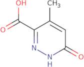 4-Methyl-6-oxo-1,6-dihydropyridazine-3-carboxylic acid