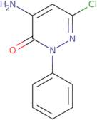 4-Amino-6-chloro-2-phenylpyridazin-3(2H)-one