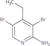 3,5-Dibromo-4-ethylpyridin-2-amine