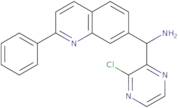 (3-chloropyrazin-2-yl)(2-phenylquinolin-7-yl)methanamine