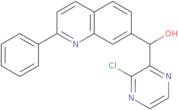 (3-chloropyrazin-2-yl)(2-phenylquinolin-7-yl)methanol