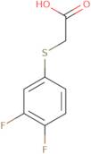 2-[(3,4-Difluorophenyl)sulfanyl]acetic acid