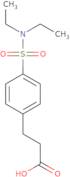 3-[4-(Diethylsulfamoyl)phenyl]propanoic acid