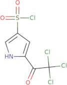 5-(2,2,2-Trichloroacetyl)-1H-pyrrole-3-sulfonyl chloride