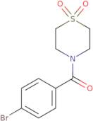 (4-​Bromophenyl)​(1,​1-​dioxido-​4-​thiomorpholinyl)​-methanone