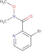 3-bromo-N-methoxy-N-methylpyridine-2-carboxamide