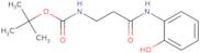tert-Butyl N-{2-[(2-hydroxyphenyl)carbamoyl]ethyl}carbamate