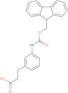 3-(3-([(9H-Fluoren-9-ylmethoxy)carbonyl]amino)phenyl)propanoic acid