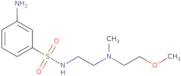 3-Amino-N-{2-[(2-methoxyethyl)(methyl)amino]ethyl}benzene-1-sulfonamide