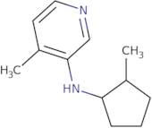 4-Methyl-N-(2-methylcyclopentyl)pyridin-3-amine