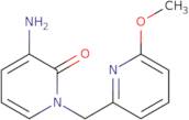 3-Amino-1-[(6-methoxypyridin-2-yl)methyl]-1,2-dihydropyridin-2-one
