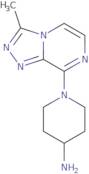 1-(3-Methyl-[1,2,4]triazolo[4,3-a]pyrazin-8-yl)piperidin-4-amine