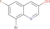 8-Bromo-6-fluoroquinolin-3-ol