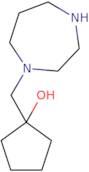 1-[(1,4-Diazepan-1-yl)methyl]cyclopentan-1-ol