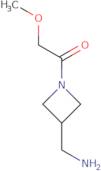 1-[3-(Aminomethyl)azetidin-1-yl]-2-methoxyethan-1-one