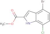 Methyl 4-bromo-7-chloro-1H-indole-2-carboxylate