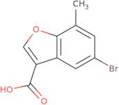 5-Bromo-7-methyl-1-benzofuran-3-carboxylic acid