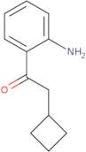 1-(2-Aminophenyl)-2-cyclobutylethan-1-one