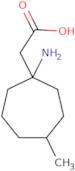 2-(1-Amino-4-methylcycloheptyl)acetic acid