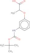 2-(3-{[(tert-Butoxy)carbonyl]amino}phenoxy)propanoic acid