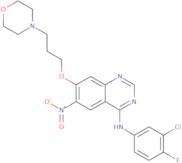 N-(3-Chloro-4-fluorophenyl)-7-(3-morpholinopropoxy)-6-nitroquinazolin-4-amine