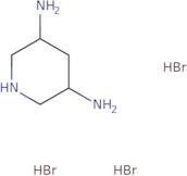 (3R,5S)-Piperidine-3,5-diamine trihydrobromide