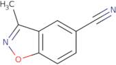 3-Methyl-benzo[d]isoxazole-5-carbonitrile