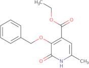 Ethyl 3-(benzyloxy)-6-methyl-2-oxo-1,2-dihydropyridine-4-carboxylate