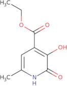 Ethyl 3-hydroxy-6-methyl-2-oxo-1,2-dihydropyridine-4-carboxylate