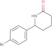 6-(4-Bromophenyl)piperidin-2-one