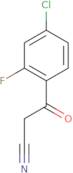 3-(4-Chloro-2-fluorophenyl)-3-oxopropanenitrile