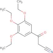 3,4,5-Triethoxybenzoylacetonitrile