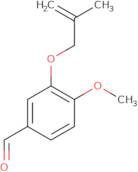 4-Methoxy-3-[(2-methylprop-2-en-1-yl)oxy]benzaldehyde