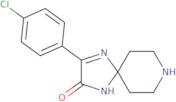 3-(4-Chlorophenyl)-1,4,8-triazaspiro[4.5]dec-3-en-2-one