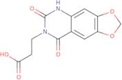 3-(6,8-Dioxo-5,8-dihydro[1,3]dioxolo[4,5-G]quinazolin-7(6H)-yl)propanoic acid