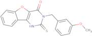 3-(3-Methoxybenzyl)-2-thioxo-2,3-dihydro[1]benzofuro[3,2-d]pyrimidin-4(1H)-one